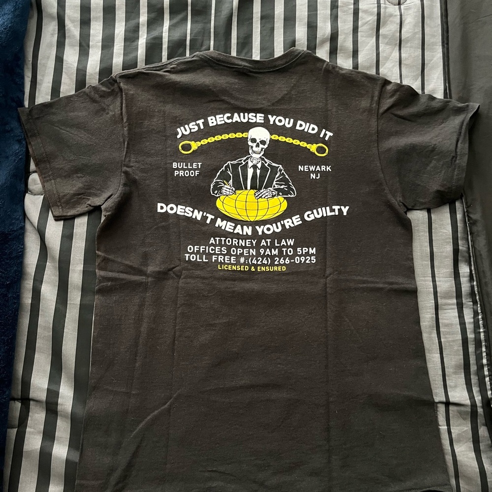 OPEN Black T-Shirt